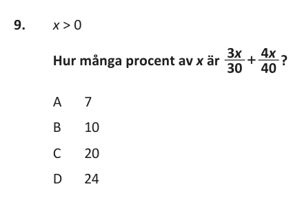 XYZ-uppgift 9 ur provhäftet