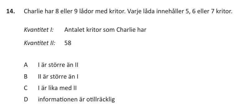 KVA-uppgift 14 ur provhäftet