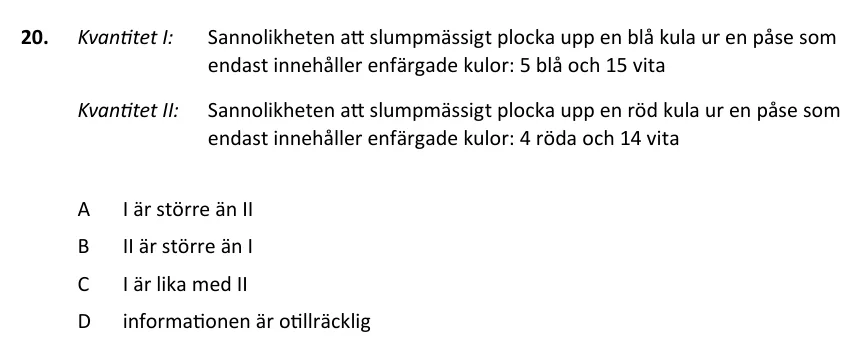 KVA-uppgift 20 ur provhäftet