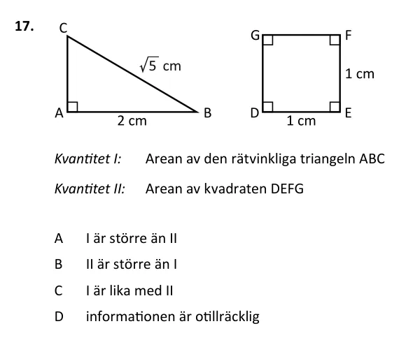 KVA-uppgift 17 ur provhäftet