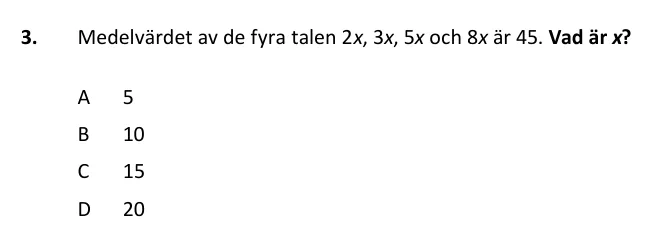 XYZ-uppgift 3 ur provhäftet